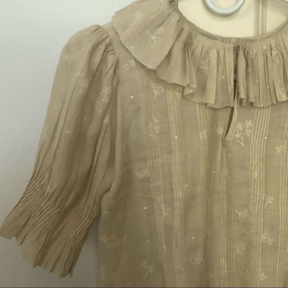 Doen Cadence Top in Dove Size XS NWOT - Picture 4 of 8
